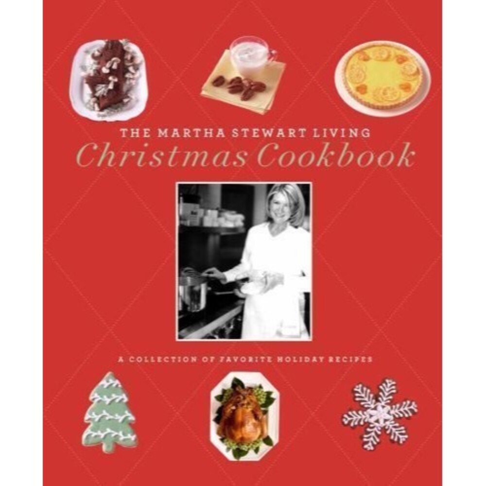 The Martha Stewart Living Christmas Cookbook Hardcover EXC